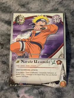 Naruto Uzumaki 115 x2 Naruto Shonen Jump Collectible Card Game CCG - Image 2