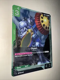Gundam Card Game GD01 GD01-032 Gyan Rare R TCG CCG English - Image 2