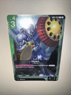 Gundam Card Game GD01 GD01-032 Gyan Rare R TCG CCG English - Image 5