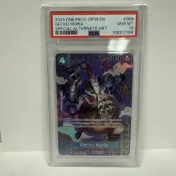 One Piece TCG OP08 Two Legends PSA 10 SP Set of 6 Cards (Sequential PSA Cert #) - Image 2