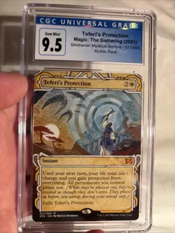 MTG Teferi's Protection - Strixhaven: Mystical Archives - CGC Gem Mint 9.5 - Image 1