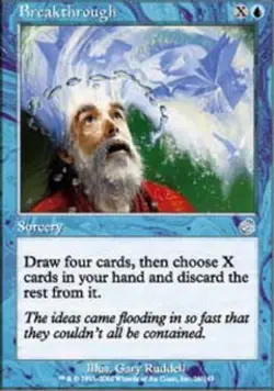 1x Breakthrough - Foil Heavy Play MTG Magic - Kid Icarus - - Image 1