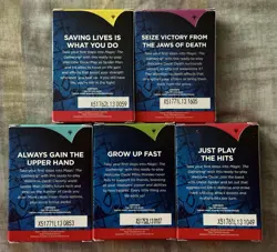 NEW/SEALED MTG Spiderman Welcome Deck Set of ALL 5 Promo Magic the Gathering TCG - Image 2