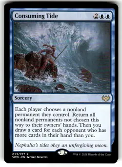x1 Consuming Tide R MTG Innistrad: Crimson Vow M/NM, English - Image 1