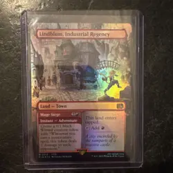 Lindblum, Industrial Regency (Borderless) Final Fantasy Foil - Image 1