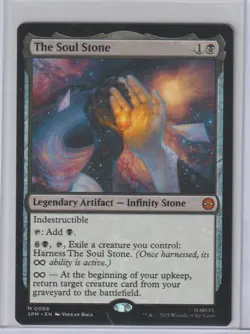 Magic The Gathering - Marvel Spider-man - The Soul Stone #0066 - Mythic Non Foil - Image 1