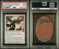 2025 MTG INNISTRAD REMASTERED #477 AVACYN, ANGEL OF HOPE RETRO FRAME REG PSA 9 - Image 3