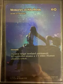 Memories of Nibelheim - Stroke of Midnight - Foil - Showcase - Final Fantasy: Th - Image 1