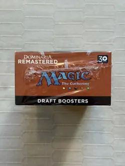Magic The Gathering MTG Dominaria Remastered Draft Booster Box Factory Sealed 195166200569 - Image 4