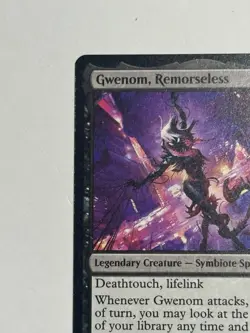 MTG Gwenom, Remorseless #0056 Marvel Spider-Man Mythic Rare Venom Spider Hero - Image 2