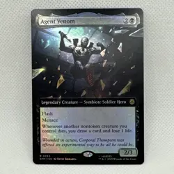 MTG - NM - Foil - Agent Venom (Extended Art) Marvel's Spider-Man - Image 1