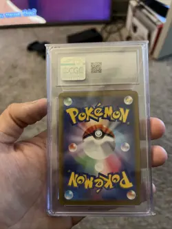 2023 POKEMON CLAY BURST ART RARE HOLO JPN 74 /071 RAICHU Graded CGC 8.5 N/M Mint - Image 2