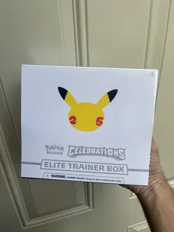 Pokemon Celebrations Elite Trainer Box ETB 25th Anniversary New Factory Sealed - Image 1