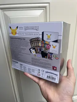 Pokemon Celebrations Elite Trainer Box ETB 25th Anniversary New Factory Sealed - Image 3