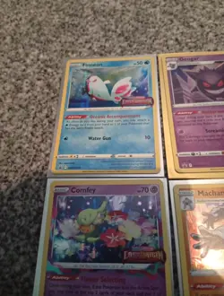 Pokemon Pre-Release Promo Lost Origin Full Set, SWSH240/241/242/243, Gengar, NM - Image 2