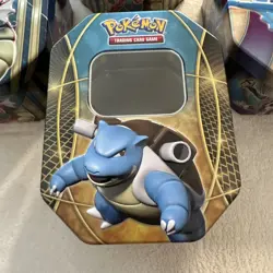 Pokemon TCG Empty Trio Tins Lot Of 4, Mewtwo, Latios, Blastoise & Gyarados - Image 2