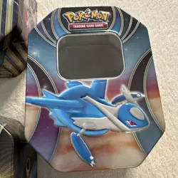 Pokemon TCG Empty Trio Tins Lot Of 4, Mewtwo, Latios, Blastoise & Gyarados - Image 3