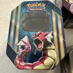 Pokemon TCG Empty Trio Tins Lot Of 4, Mewtwo, Latios, Blastoise & Gyarados - Image 5