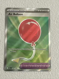 Pokemon TCG Air Balloon Full Art Ultra Rare 166/132 Mega Evolution English - Image 1