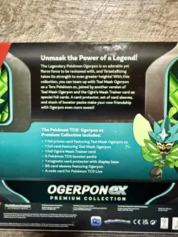 Pokemon TCG Ogerpon ex Premium Collection Box Factory Sealed New - Image 4