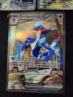 Pokemon Paldea Evolved Lot of 3 Illustration Rares - Quaxly, Quaxwell,... - Image 4
