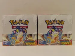 (2) Lot 2024 Pokemon Scarlet & Violet Surging Sparks Factory Sealed Booster Box - Image 1