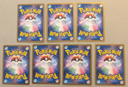 Japanese Pokemon Movie Commemoration Random Pack Lot of 7 Totodile Palkia Etc - Image 4