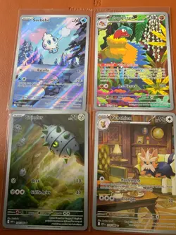 cartes Pokemon lot exceptionnel de 13 cartes Full Art EV10.5 WHTFR - Image 1