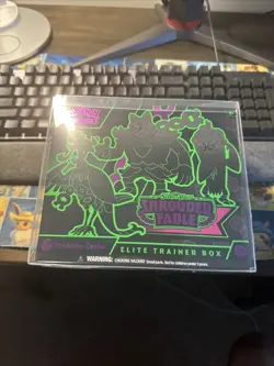 Pokemon Shrouded Fable Pokemon Center Elite Trainer Box ETB + Protective Case #1 - Image 1