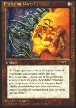 Phyrexian Portal ~ Heavily Played Alliances MTG Magic UltimateMTG Artifact Card - Image 1