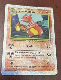 Pokemon Cards Charmeleon Reverse Holo Legendary Collection 37/110 2002 - Image 1