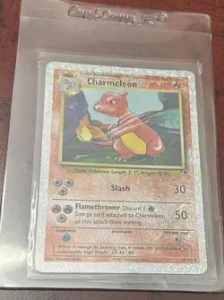 Pokemon Cards Charmeleon Reverse Holo Legendary Collection 37/110 2002 - Image 2