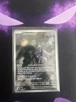 Pokemon TCG Mewtwo Holo 52 Black Star Promo Card NM - Image 3