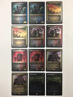 MTG Misprint/Miscut Card Lot - Magic The Gathering Misprint Cards - Ink Error - Image 1