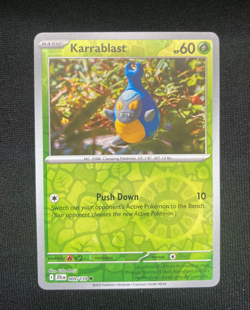 Karrablast 009/159 Reverse Holo Journey Together Pokemon TCG Card (NM) - Image 1