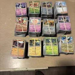Bulk Lot 2400 Pokemon Cards Scarlet Violet Block Common Uncommon Rare Foil Mix - Image 1
