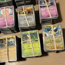 Bulk Lot 2400 Pokemon Cards Scarlet Violet Block Common Uncommon Rare Foil Mix - Image 4