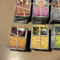 Bulk Lot 2400 Pokemon Cards Scarlet Violet Block Common Uncommon Rare Foil Mix - Image 5