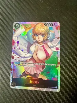Stussy OP07-085 SR 500 Years in the Future - ONE PIECE Card Game English On Hand - Image 1