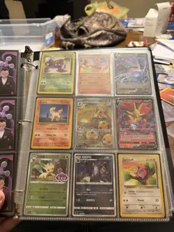 Loaded Pokemon Cards Collection Binder Multiple Card Lot Collectable - Image 3