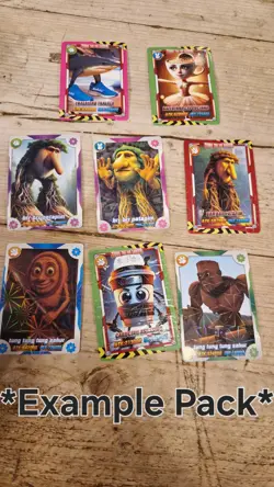 Italian Brainrot Tung Tung Tung Sahur Trading Card Game 5x Packs - Image 3