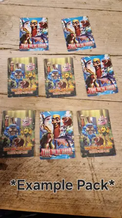Italian Brainrot Tung Tung Tung Sahur Trading Card Game 5x Packs - Image 4