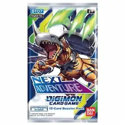 Digimon Card Game Next Adventure BT07 English Booster Pack 12-Card Set Lot Of 9 - Image 3