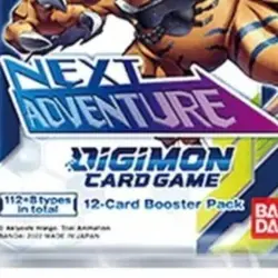 Digimon Card Game Next Adventure BT07 English Booster Pack 12-Card Set Lot Of 9 - Image 4