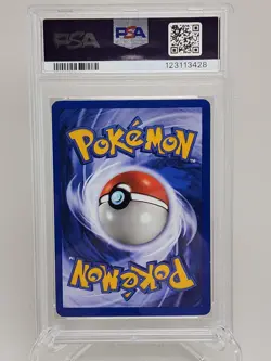 2000 Neo Genesis Meganium-Holo Pokemon Card #10 PSA Graded EX 5 - Image 3