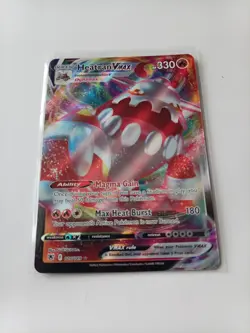 Heatran VMAX 026/189 SWSH Astral Radiance Holo Rare Full Art Pokemon Card - Image 1