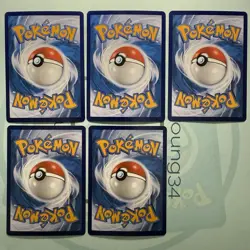Vaporeon - Pokemon Chinese Horizons Gem Vol. 2 - 5 Card Lot - Various Holos - Image 3