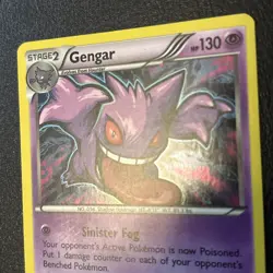 Pokemon Gengar Holo Rare TCG Card 60/162 XY Breakthrough - Image 2