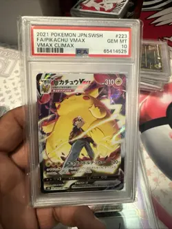 PSA 10 Pikachu VMAX 223/184 CSR 2021 Vmax Climax Pokemon Card Game Japanese - Image 1