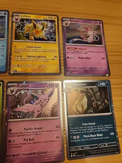 Prismatic Evolutions Costco 8 Mini Tin Cosmos Promo Cards SET - Image 3